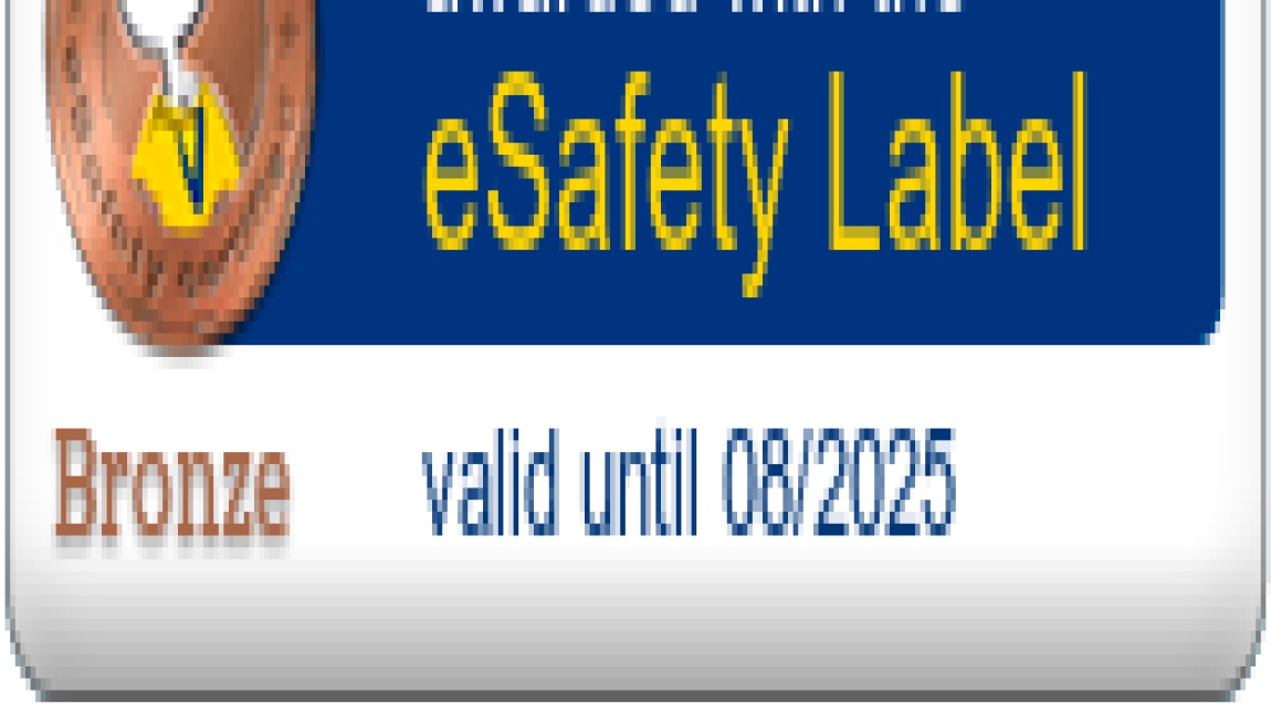 Okulumuz eSafety Label sisteminde bronz etiket ile ödüllendirildi.